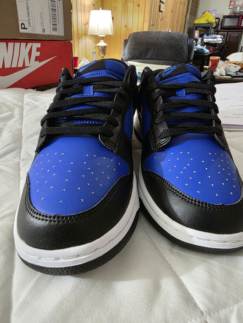 Nike Men’s Dunk Low Sneakers Size 10m, New.